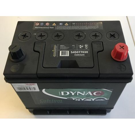 Batería generador elmag 45Ah sin mantenimiento 12V
