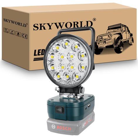 Projecteur LED Rechargeable pour Batterie 18V, 42W 4200LM (1/5)