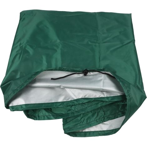 Housse de rangement de jardin imperméable et robuste 210D - Protection anti-UV et résistante aux déchirures pour terrasse - 158 x 76 x 69 cm (vert 123 x 62 x 55 cm) (1/5)