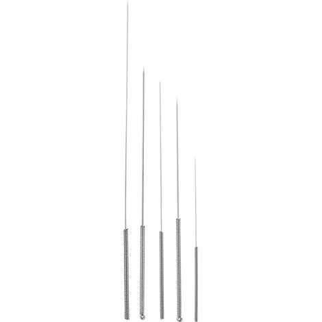 Kit de 5 aiguilles de nettoyage pour buses d'imprimante 3D (0,2 mm, 0,3 mm, 0,4 mm, 0,5 mm, 0,6 mm)