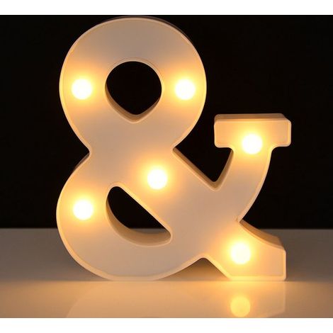 Lumineux et signalétique - 16 cm - Blanc (1/4)