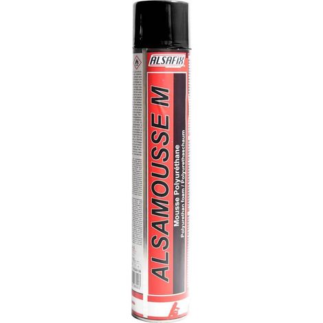 Mousse Polyuréthane de Collage d'Isolation Manuelle Alsamousse M - 750 ml - D-Work (1/5)