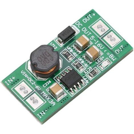 Module de Conversion Tension USB 5V vers 12V, Alimentation Élevateur 8W Max, Carte Boost pour Alim ABS (1/5)
