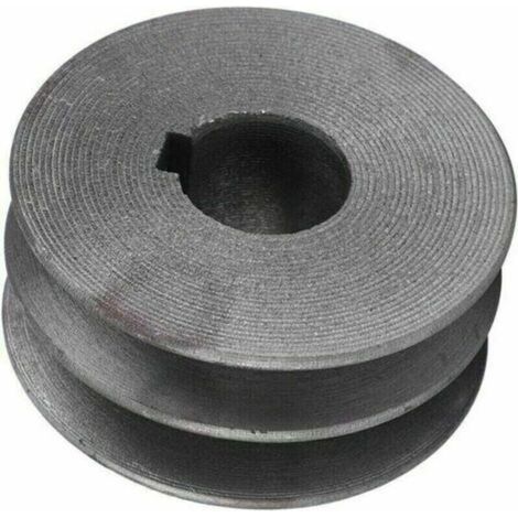 Double metal pole, for motorcycle, taller wheel, synchronized wheel, exterior diameter 72 mm, interior diameter 24 mm, width 8 mm (1/4)