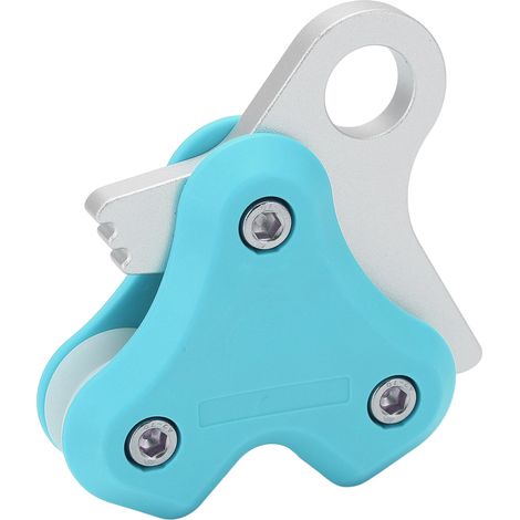 Seilrolle aus Aluminiumlegierung für Freitauchen, Hochleistungs-Metallseilwinde, blaues Tauchzubehör (1/5)