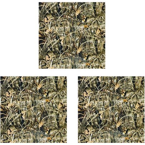 3x Hydrographiefolie - Wassertransferdruck - Hydro Dipping - Schilf Camo 2 - 1 Meter