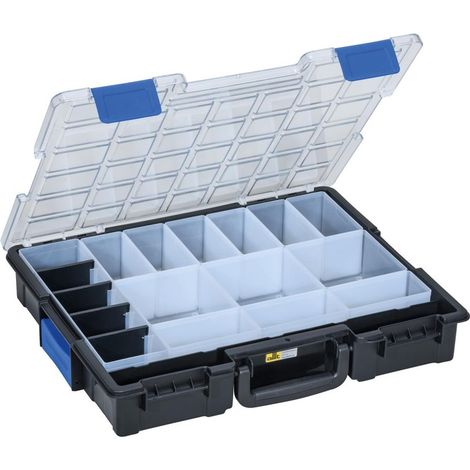 Allit Profi-Kleinteilekoffer EuroPlusPro 19 Fächer (1/4)
