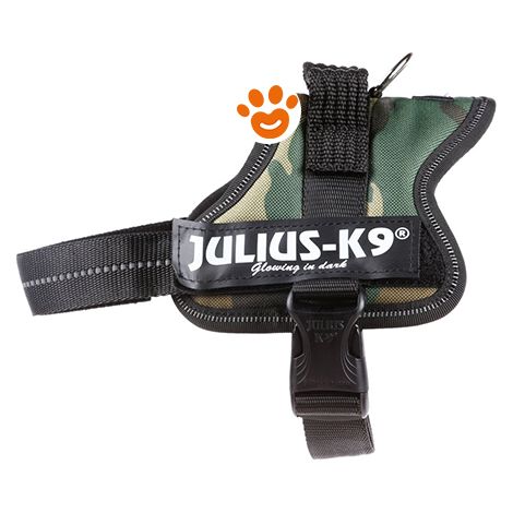 Trixie Power Julius-K9 Imbracatura per Cani Camouflage Piccola Taglia