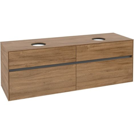 Villeroy & Boch Collaro Waschbeckenunterschrank, Wandmontage, 4 (1/3)