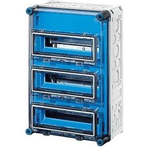 Hensel Automatengehäuse 36TE m.3Klappdeckeln Mi 1333 (1/2)