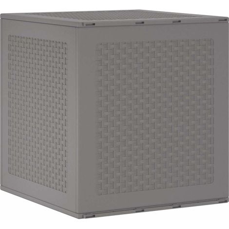 Boîte de Rangement de Jardin Gris clair 55 x 53 x 57 cm CFW738567 (1/5)
