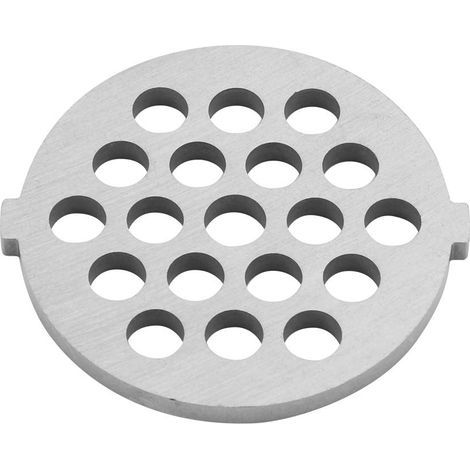 Zubehör für elektrischen Fleischwolf: Robuste 7-mm-Schneidscheibe aus Aluminiumlegierung, 2er-Pack (7 mm) (1/5)