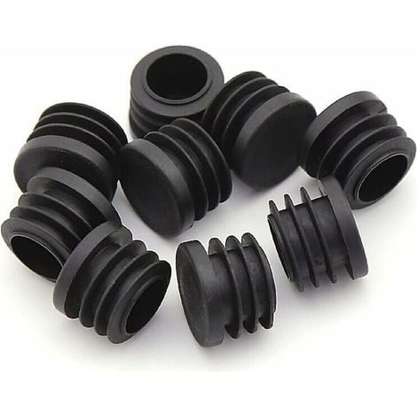 Lot de 30 embouts de protection ronds noirs pour tube de selle (Référence produit : 95465399 Référence offre : lehuamwj1516) (1/4)