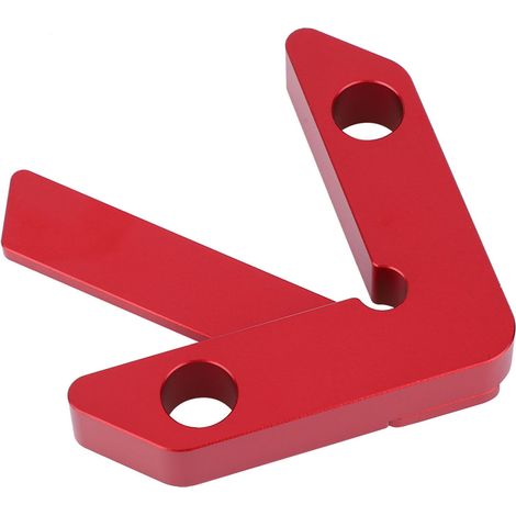 Petit gabarit de centrage pour le travail du bois, équerre à 45°/90°, outil de traçage et de mesure. (1/5)