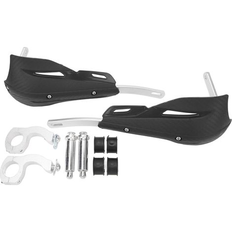 Poignées de protection de guidon moto 22mm 28mm universelles pour YZF WRF, noires (1/5)