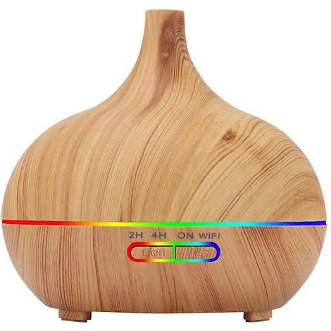 Tuya WiFi humidificateur essentielle arôme huile diffuseur intelligent maison 400 ml air brume maker pour alexa prise UE (1/5)