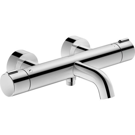 Duravit C.1 Mitigeur thermostatique bain/douche apparent Chromé Brillant C15220000010 (1/5)
