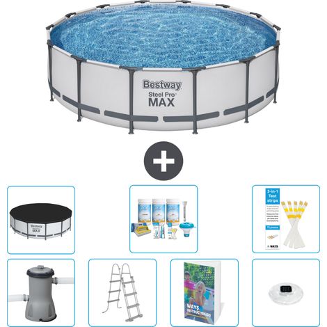 Bestway Steel Pro MAX Rund - 427x122 cm - 8-teilig  S576 (1/4)