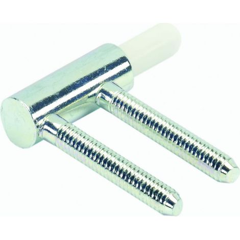 Hettich Türbandunterteil für Holzzargen 15 x 54 mm links/rechts 1 Stück Türen & Türbeschläge