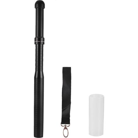 Linterna de aleación de aluminio, forma sólida, LED de alto brillo, portátil para acampar, emergencias y patrullaje.