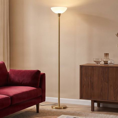 Stehlampe "Ignacia" aus Metall für Wohnzimmer & Esszimmer von Lindby (1/5)