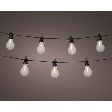 Guirnalda luminosa kaemingk 20 luces blanco cálido 9 5 metros