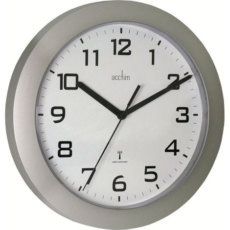 Acctim Peron Wall Clock Silver (1/5)