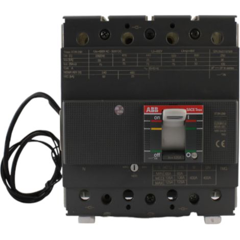 Interruttore magnetotermico 125A 4 poli XT3 ABB