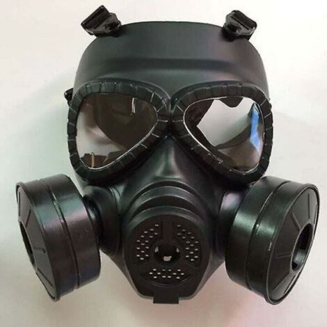 Masque de protection complet en silicone léger avec joint étanche – idéal pour la manipulation de produits chimiques et les travaux mécaniques (1/3)
