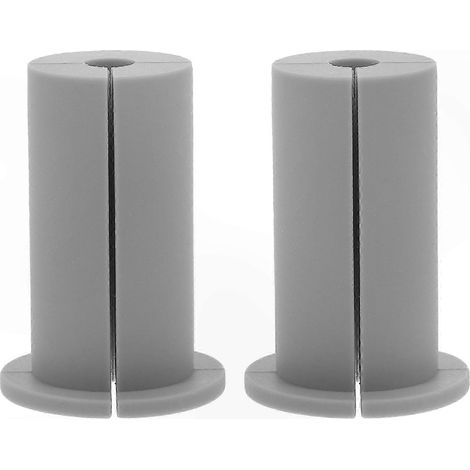Protège-câbles en silicone, lot de 2 manchons anti-usure gris, solution de protection pour fils à domicile (1/5)