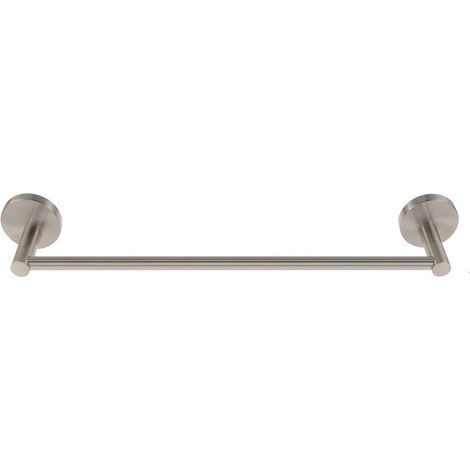 Cleafe - Porta Asciugamani Lungo Da 60 Cm In Acciaio Satinato Accessorio Arredo Bagno 87912 - (1/5)