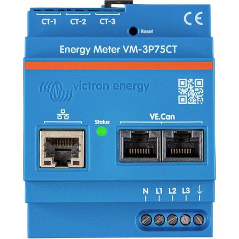 contatore di energia Victron Energy vm-3p75ct 75A 85 a 265 (1/3)