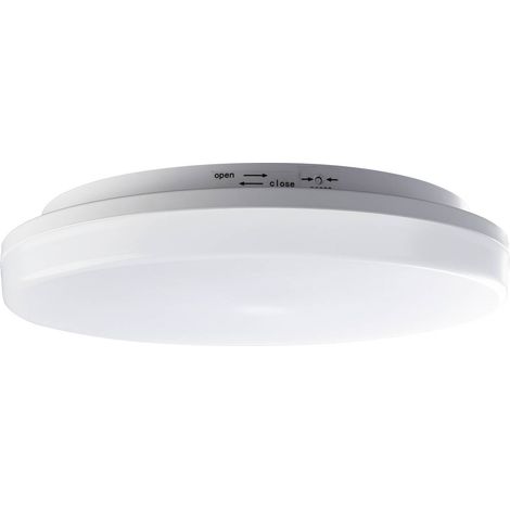 [GEBRAUCHT] B-Ware Heitronic Deckenleuchte LED Lampe mit Bewegungsmelder 24W warmweiß IP54 Ø330mm