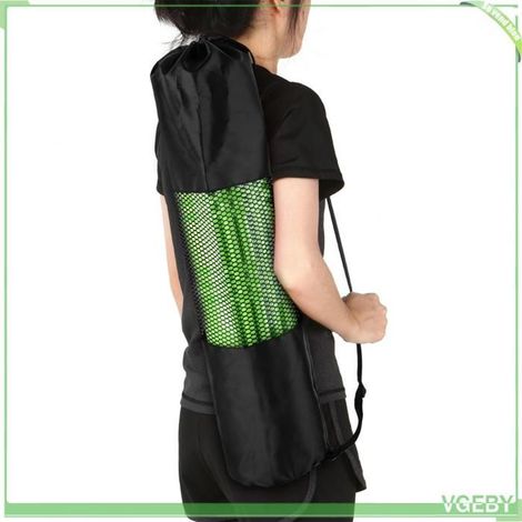 Sac de tapis de yoga - FAFEICY - 30 x 70 cm - Nylon renforcé - Filet respirant - Sangle réglable (1/5)