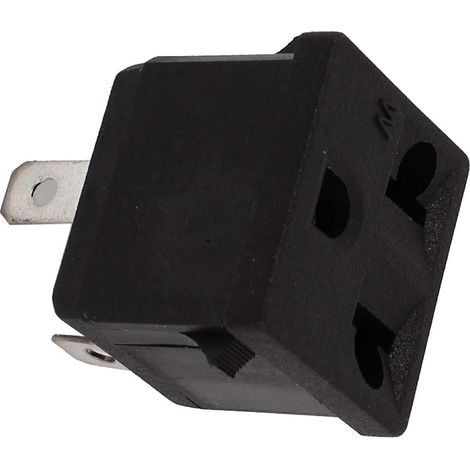AC 125V / 15A 250V / 10A - Prise pour 3Pin US - EU - Stecker (4a76c69d6ffdea7c996ce393673f79b0) (1/2)