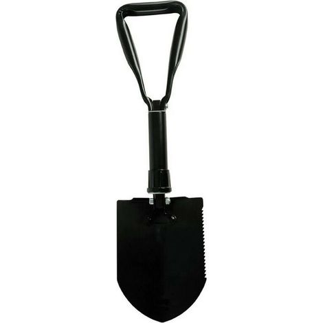 Pelle pliante en acier au carbonne de 58cm avec sac de transport (1/5)