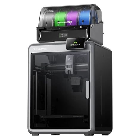 Creality K2 Combo Imprimante 3D multicolore CFS, vitesse max 600 mm/s avec nivellement automatique intelligent & caméra AI - Volume d'impression 260 x 260 x 260 mm (1/5)