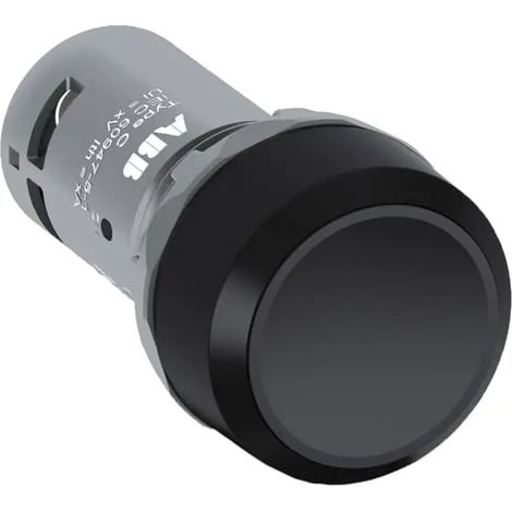 Pulsante Compatto Instabile Plastica Nera 1Na Cp1-10B-10