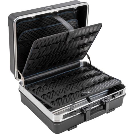 Werkzeugkoffer Flex mit Werkzeugschlaufen, Werkzeugbox ohne Werkzeug, B&W Koffer (1/5)