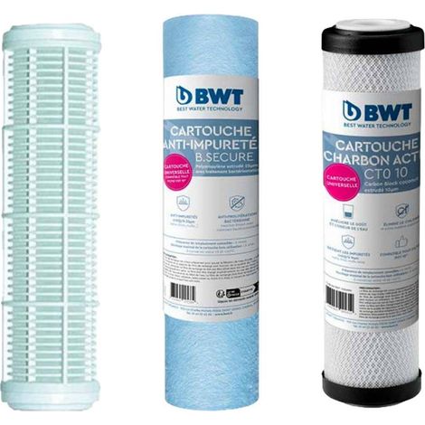 Box 3 Ersatzkartuschen Für Regenfilter (95 µm/25 µm/10 µm) - Regenwasserfilterkartusche