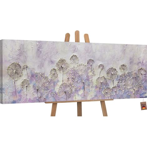 Gemälde Frühlingsanfang auf Keilrahmen 150x50 cm (1/5)