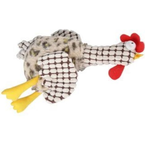 Jouet pour chien, 30 cm, marron et blanc (1/2)