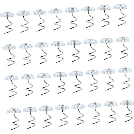 Gadpiparty 60 épingles de fixation pour jupe lit, pivotantes (1/5)