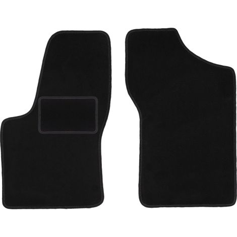 Tappetini anteriori neri per: Fiat Seicento berlina (1998-2010) (1/5)