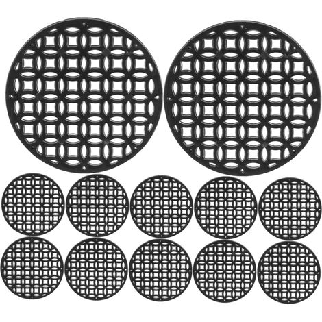 Lot de 100 Tapis De Rempotage en Maille pour Plantes Filtre De Drainage pour Pots De Fleurs Joint De Trou pour Bonsaï (1/4)