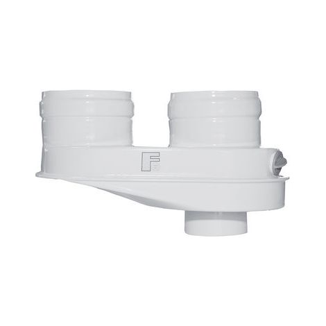 Kit Sdoppiatore F 80 x 80 Ferro Ø 80 x 80 (1/2)