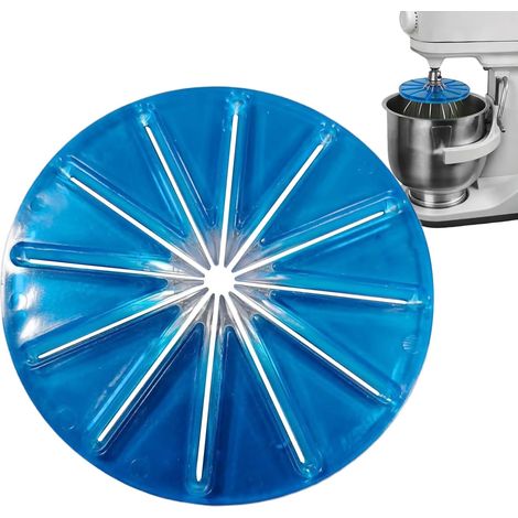 Spritzschutz – 1 Stück – Silikon – Für Küchenmaschinen – Kompatibel mit 6-Draht-Schneebesen – Transparent (1/5)