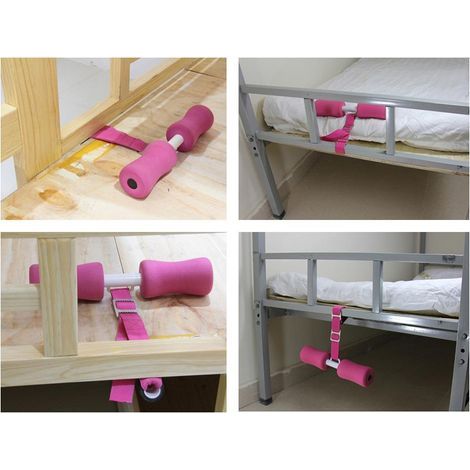 Sangle de fitness abdominale portable, réglable pour exercices des jambes et du dos - Parfaite pour entraînement à domicile, voyage et sport nomade. (1/5)