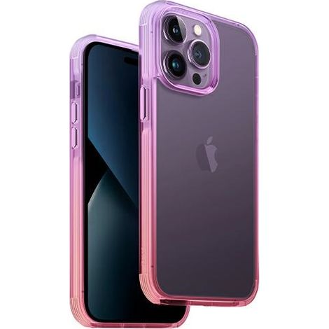 UNIQ Combat Duo iPhone 14 Pro 6,1" Hülle Flieder-Lavendel-Rosa (1/4)