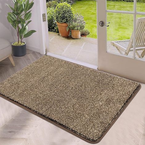 1 Paillasson 60x90 Cm Absorbant Antidérapant Lavable Pour Entrée Intérieur Extérieur (1/5)